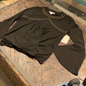 Black dress blouse